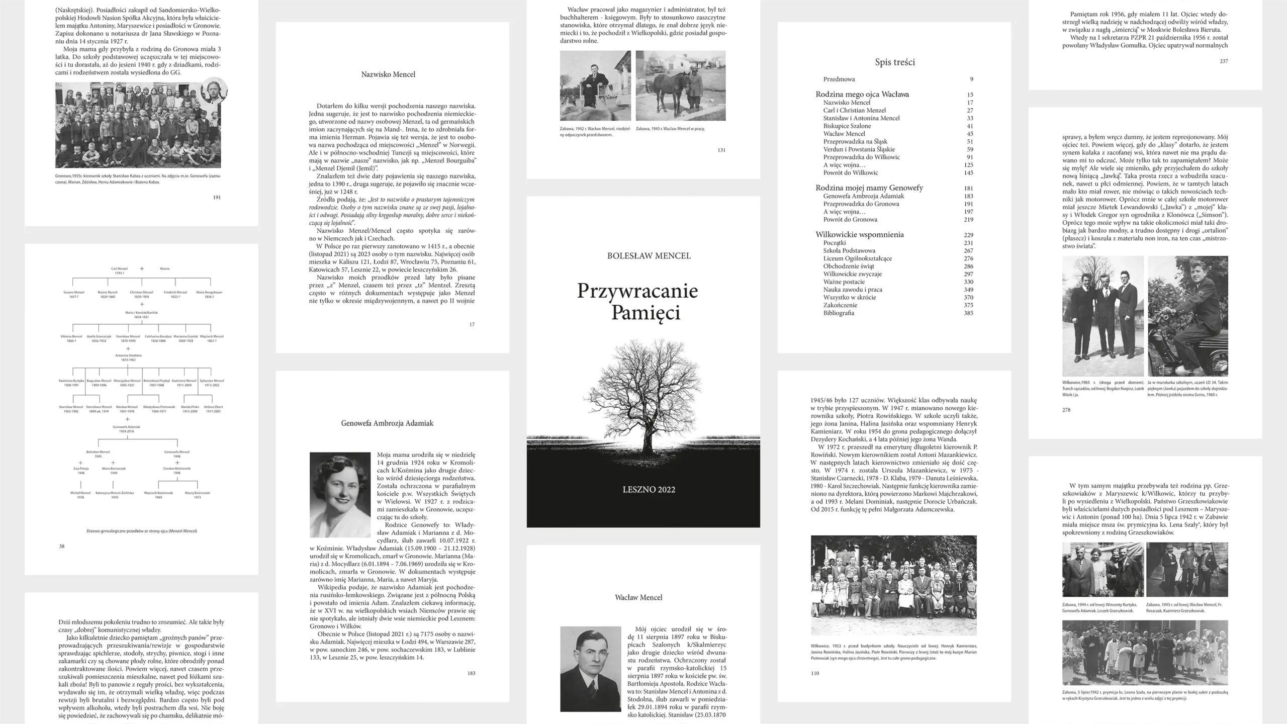 Przywracanie pamięci widok stron